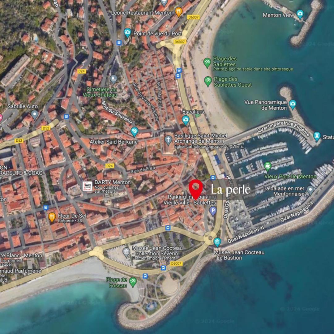 La Perle Apartment Menton Exterior photo